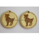 Osnova za uhane-obesek set. 2 kom Horoscope