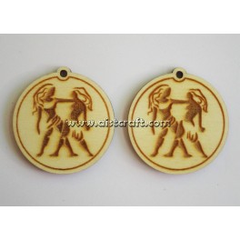 Osnova za uhane-obesek set. 2 kom Horoscope