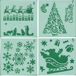 Šablone Set 4 kom