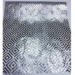 Rižev papir Hot Print Silver