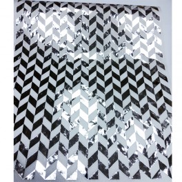 Rižev papir Hot Print Silver
